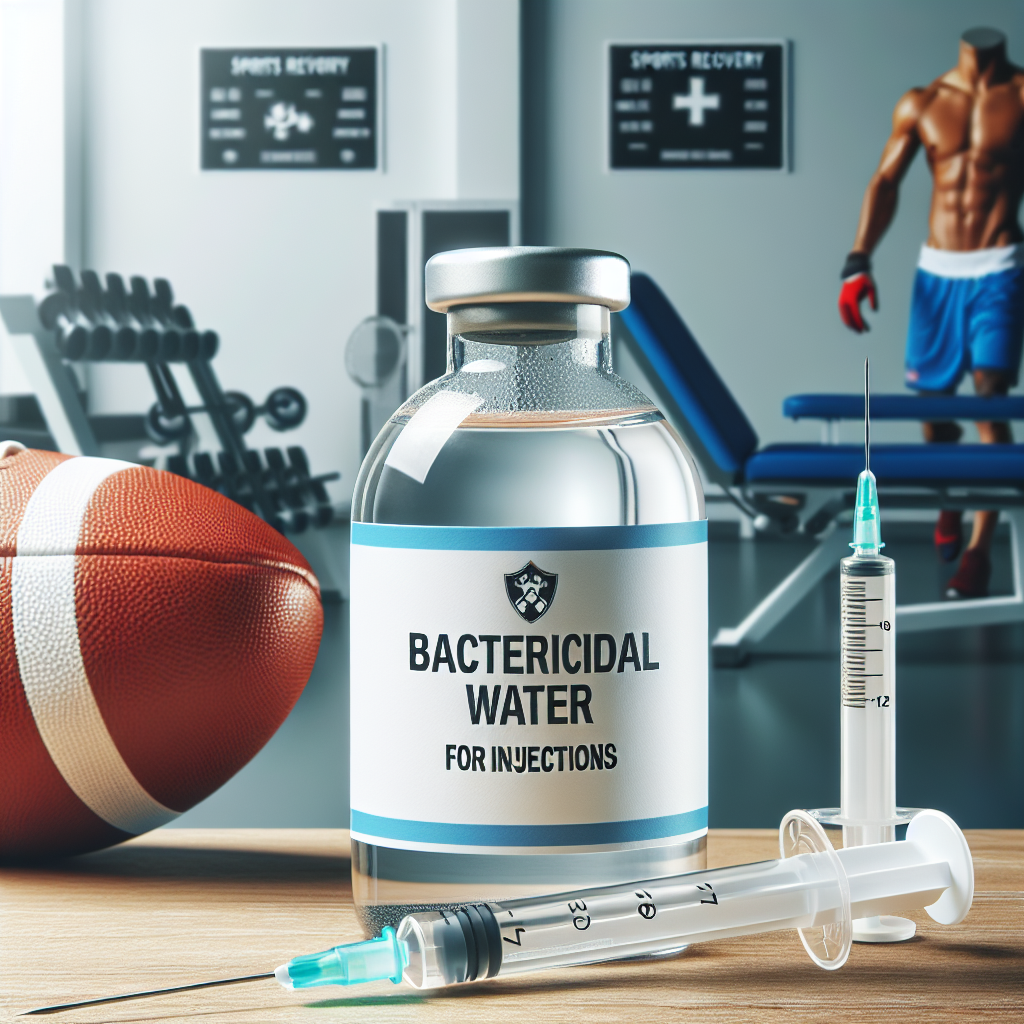 Acqua battericida per iniezioni: un supporto indispensabile per la salute degli sportivi