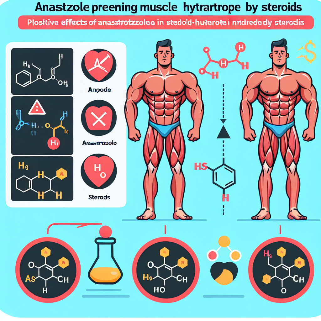 Ruolo dell'Anastrozolo nella prevenzione dell'ipertrofia muscolare indotta da steroidi
