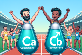 Cabergolina e testosterone: un binomio vincente per gli sportivi
