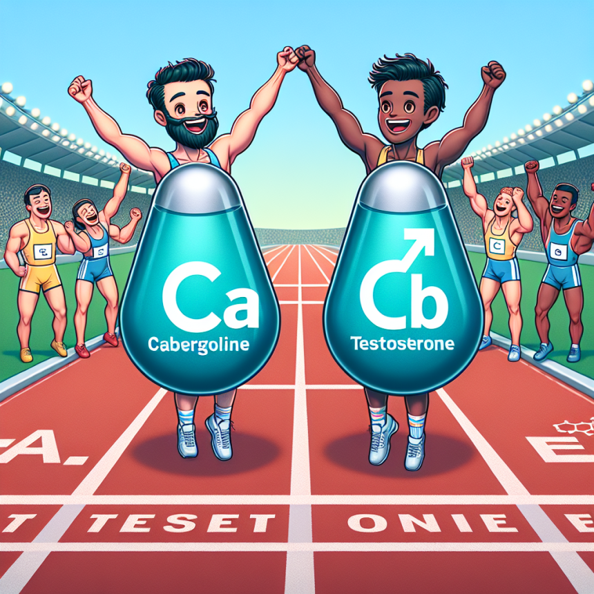 Cabergolina e testosterone: un binomio vincente per gli sportivi