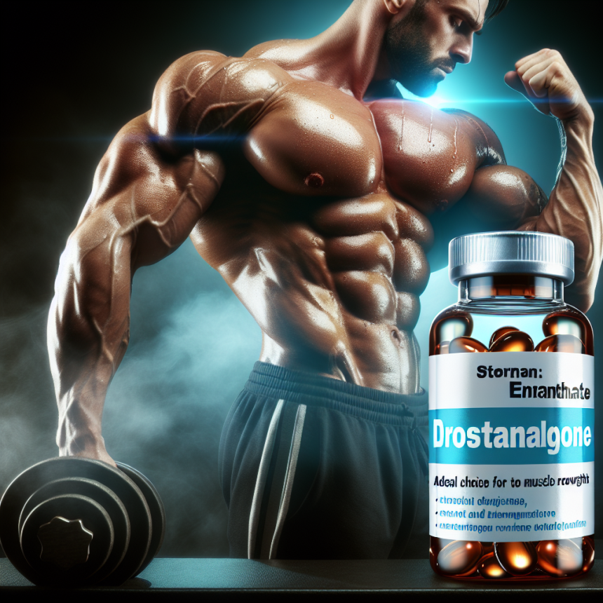 Drostanolone enantato: la scelta ideale per la crescita muscolare negli atleti