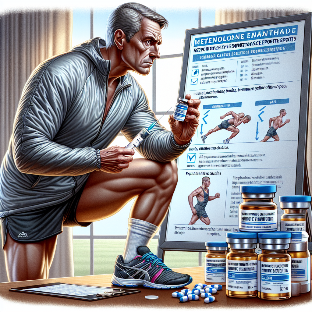 L'uso responsabile del Metenolone enantato iniettabile negli sport di resistenza