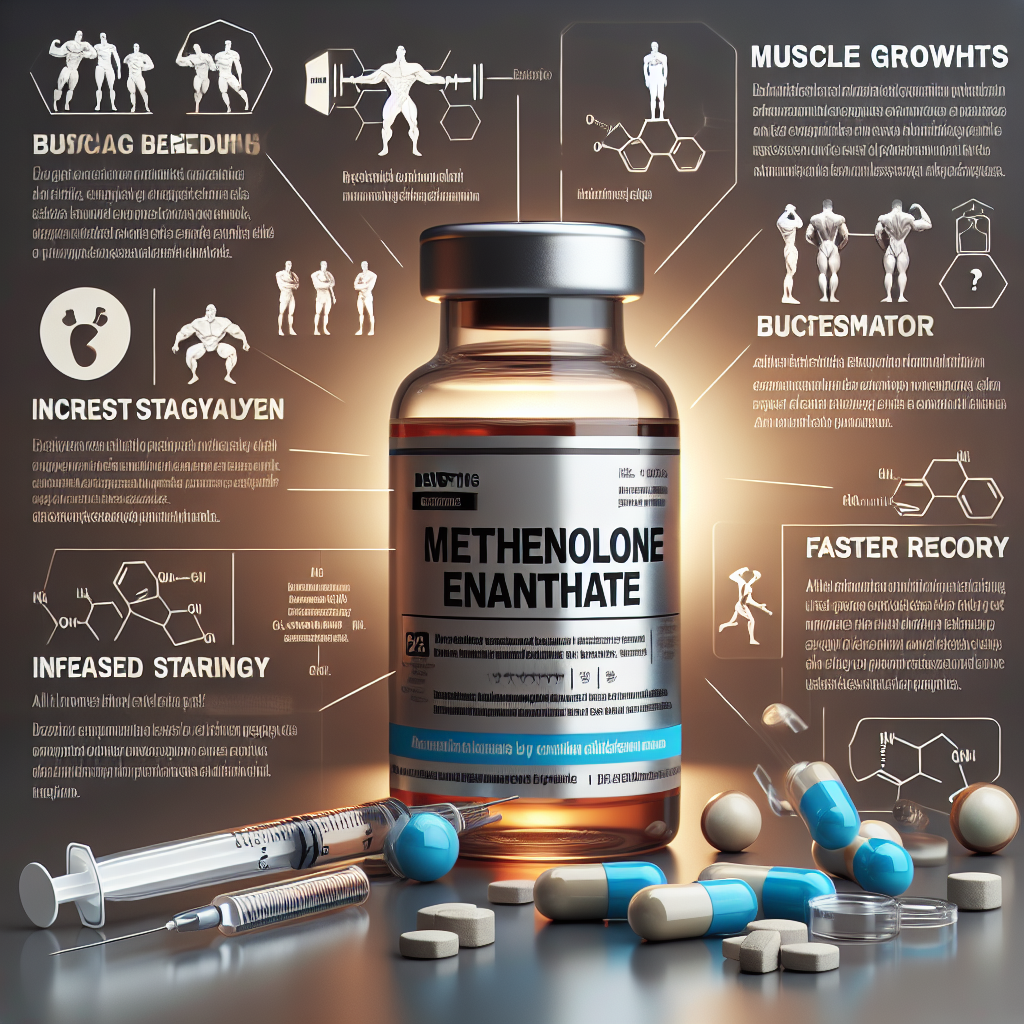 Metenolone enantato iniettabile e i suoi benefici per gli sportivi
