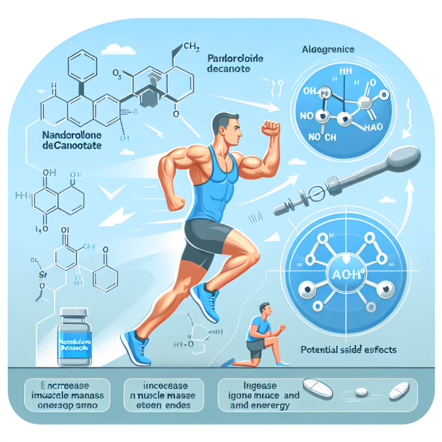 Nandrolone Decanoato: meccanismo d'azione e utilizzo nel campo sportivo