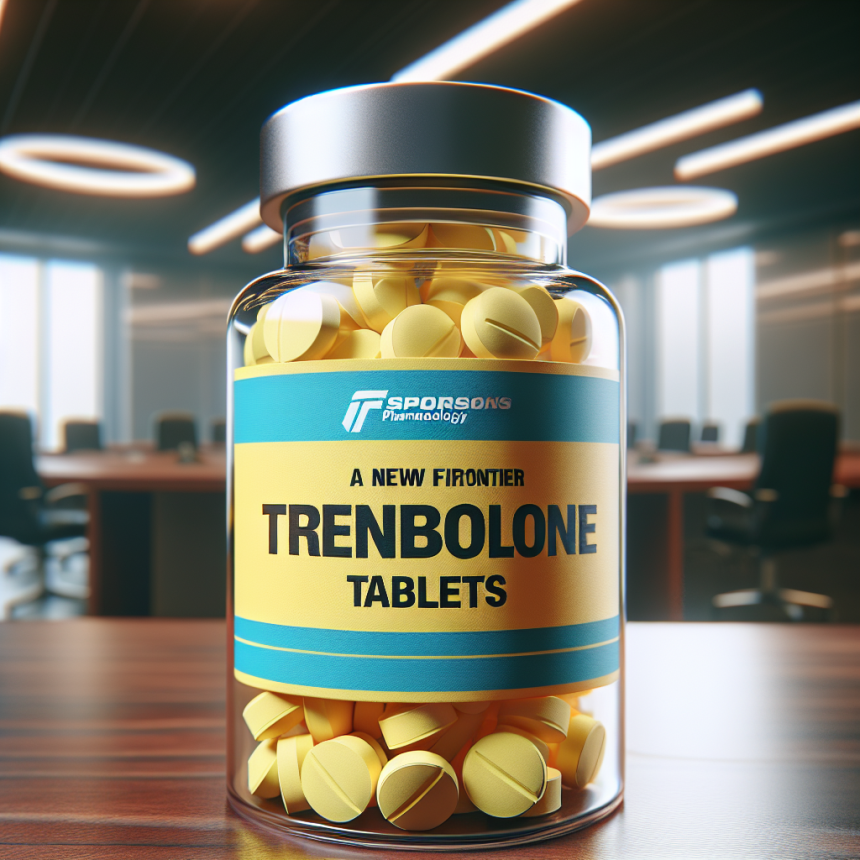 Trenbolone compresse: la nuova frontiera della farmacologia sportiva